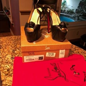 COPY - Christian Louboutin Miss Benin NAPPA Slingbacks